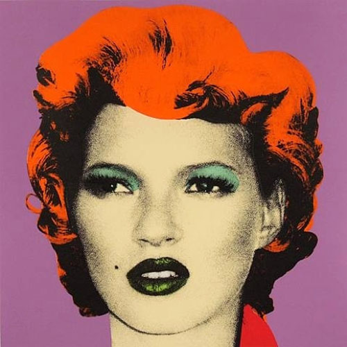 Banksy - Kate Moss - 2005 Serigraphie - screenprint