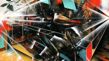Dave Kinsey - Riot & Reason tehcniques mixtes sur toile 2011