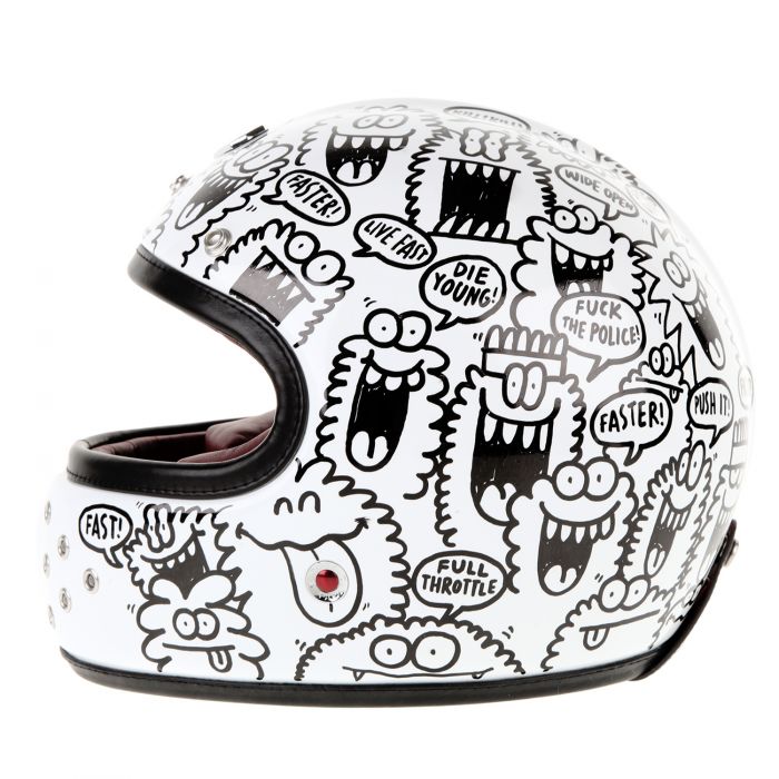 Les Ateliers Rubis x Kevin Lyons Casque Castel Integral