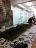 Performance Liu Bolin X Rero @ Blackslash Gallery - VALDAN©2012–2013