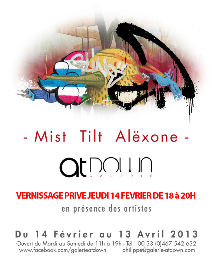 Exposition Mist Tilt Alexone - Galerie At Down