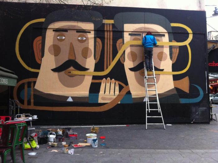 Agostino Iacurci - le mur 2013