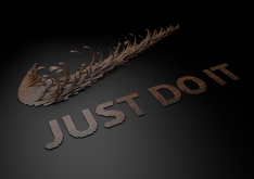 Nike Typographie Just Type It - Txaber - Just Do It