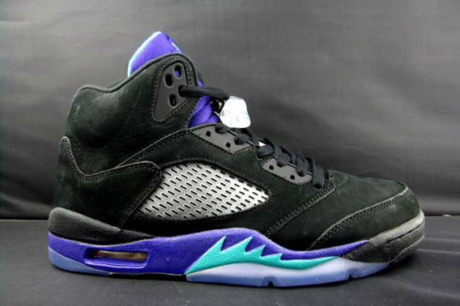 Air Jordan 5 Black Aqua 2013