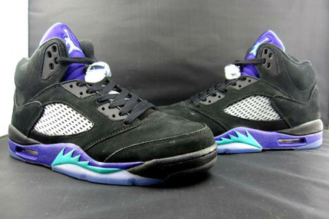 Air Jordan V 5 Black Aqua 2013
