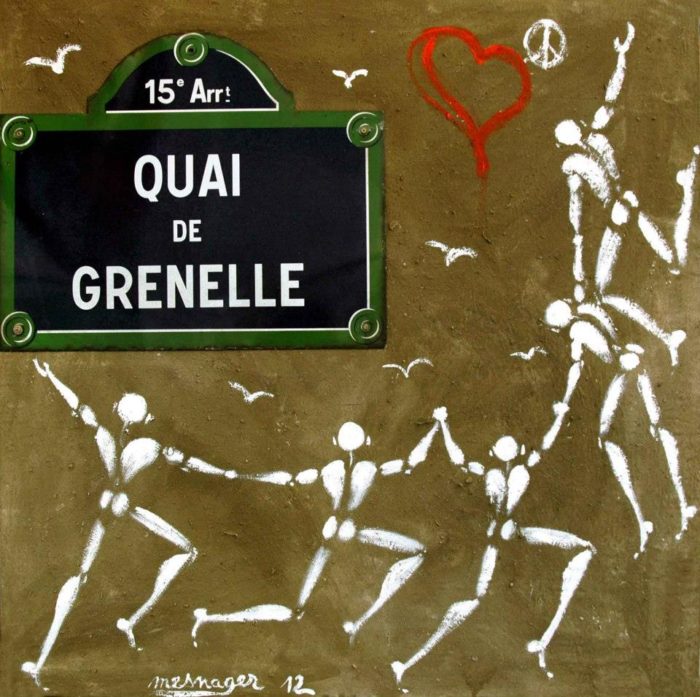 Exposition Jérôme Mesnager Galerie Art Jingle 2013 quai de grenelle