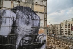 JR Artist - The Wrinkles of the city takes over berlin