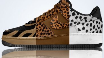 Nike Air Force 1 Low Premium ID Animal Print avril 2013