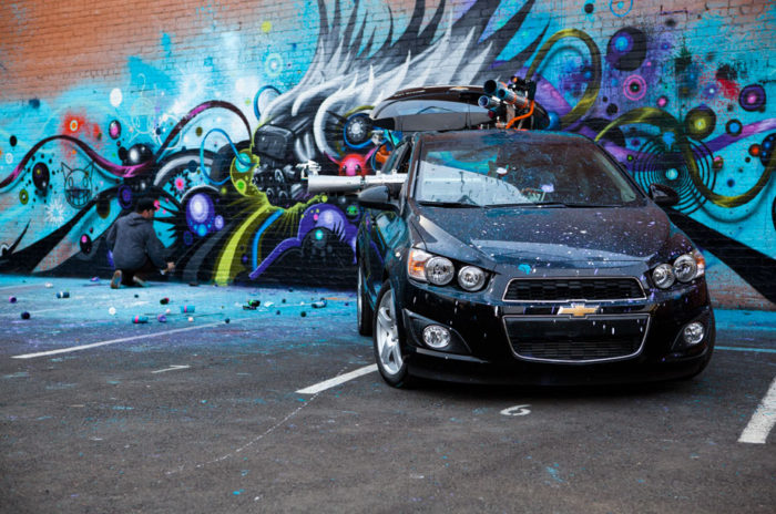 Jeff Soto X Chevrolet Sonic - Street Art Project 2013