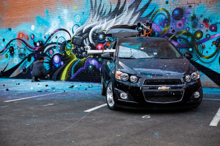 Jeff Soto X Chevrolet Sonic - Street Art Project 2013