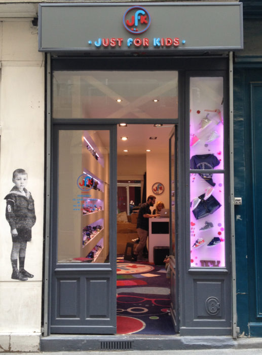 Magasin JFK Just For Kids Paris
