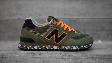 New Balance 574 CGR Camo Orange