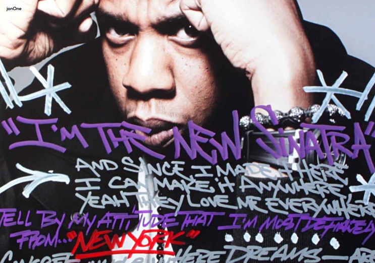 Exposition Lyrics Galerie Hélène Bailly - JonOne - JayZ