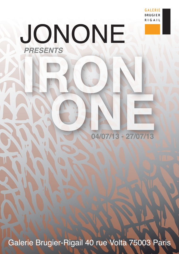 Iron-One Exposition de JonOne