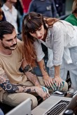 Volvo Art Session: Koralie et Supakitch