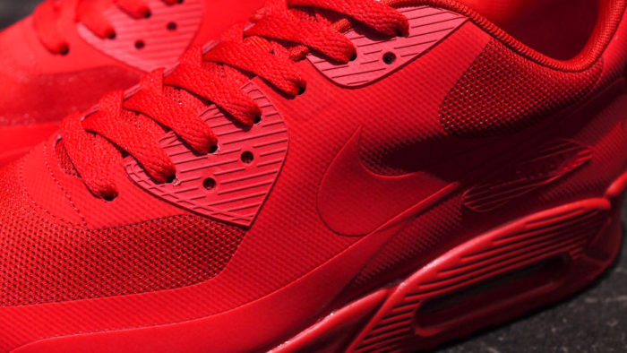 613841-660 nike air max 90 independance day usa 2013 Total red