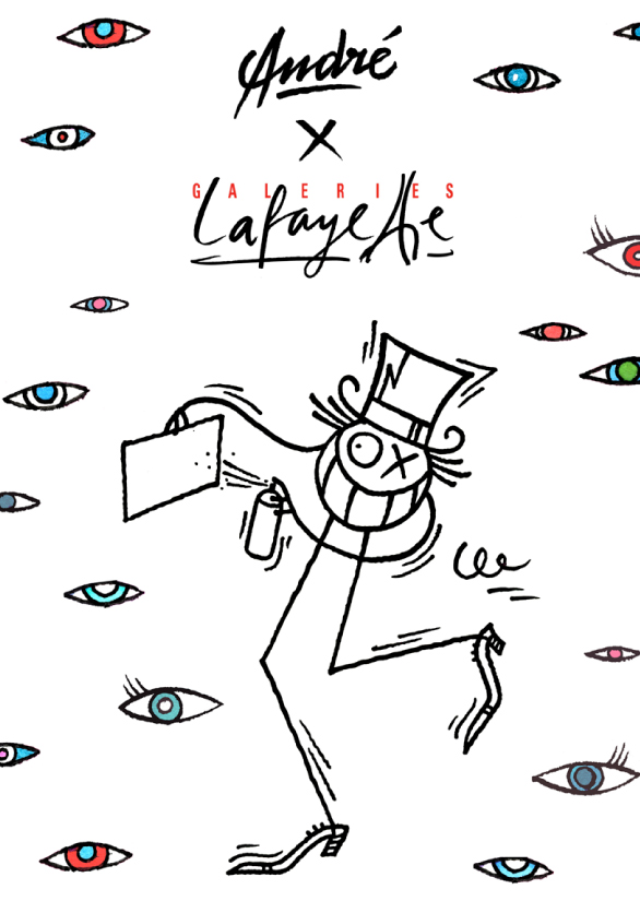 Andre X Galerie Lafayette