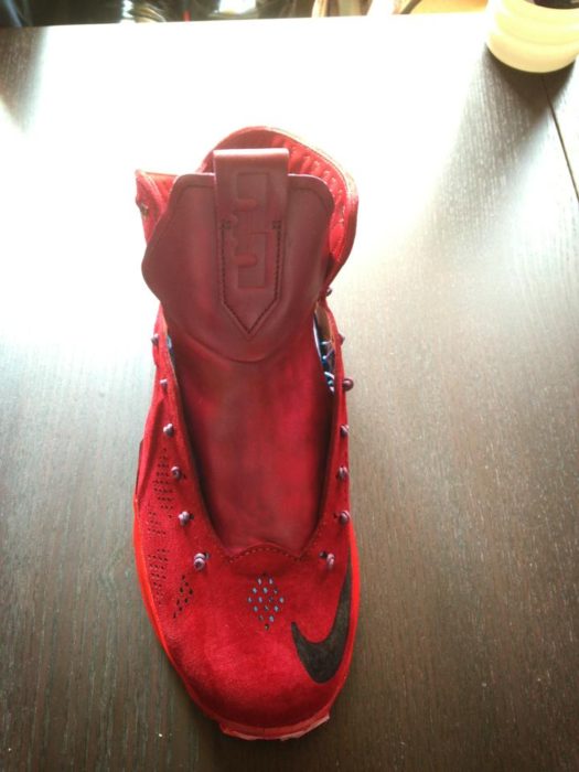 Lebron X EXT Red Suede - RudBoy - Base