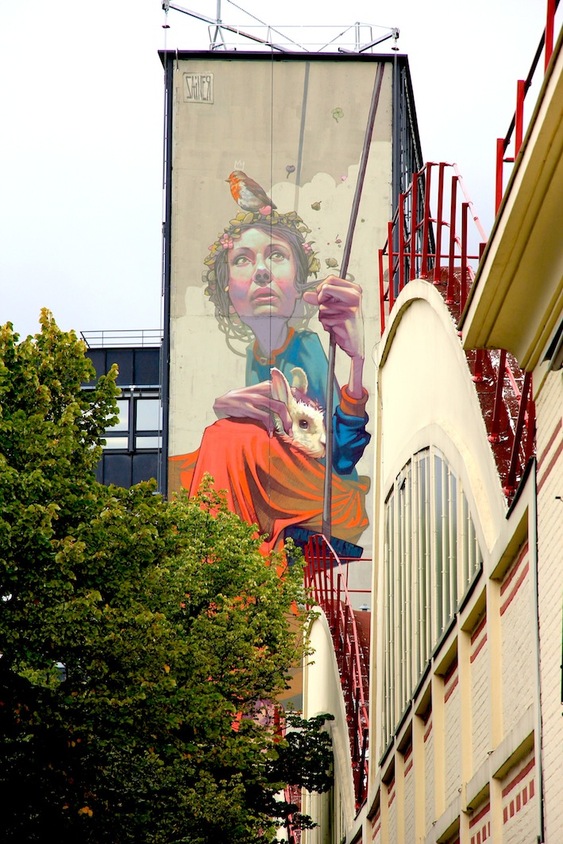 Mur Sainer Street Art Paris 13