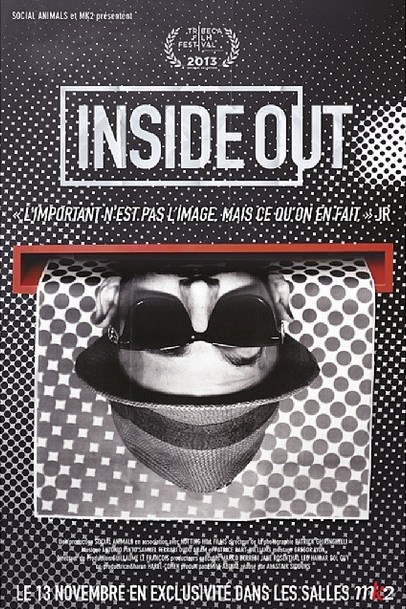 Affiche du Film Inside Out par JR