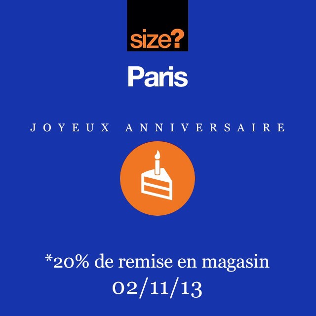 -20% chez Size? Paris