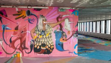 9e Concept Tour Pleyel Street Art a Saint Denis