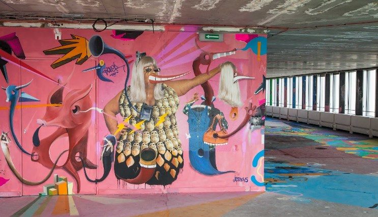 9e Concept Tour Pleyel Street Art a Saint Denis