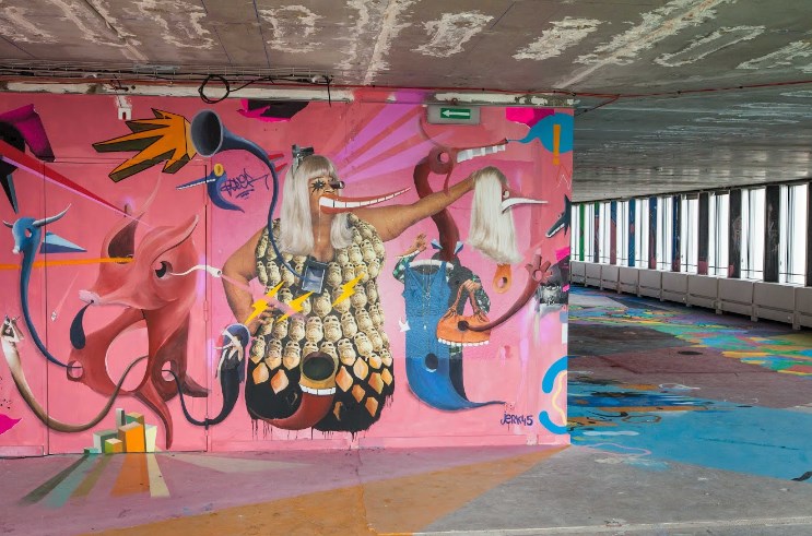 9e Concept Tour Pleyel Street Art a Saint Denis