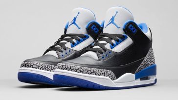 air-jordan-3-BlackSport Blue-Wolf-Grey