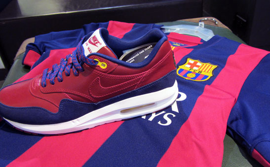 NikeiD Air Max 1 FC Barcelonne NikeiD Air Max 1 FC Barcelonne