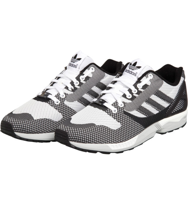 ADIDAS RUNNING ZX FLUX WEAVE BLANC