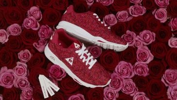 Le Coq Sportif X Printemps collaboration sur le modèle R900