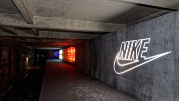 Une station de métro à Paris dédiée à Nike Air Max