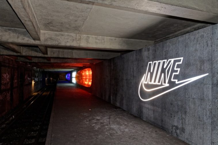 Une station de métro à Paris dédiée à Nike Air Max
