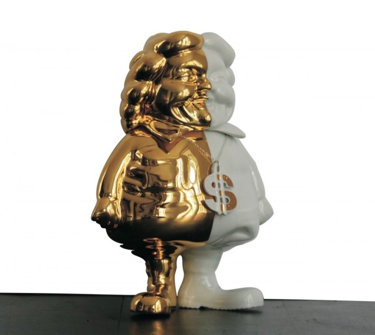 Mc Supersized Gold by Ron English - K.olin Tribu