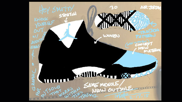 Dessin-Air-Jordan-XXX-Tinker-Hatfield Dessin-Air-Jordan-XXX-Tinker-Hatfield