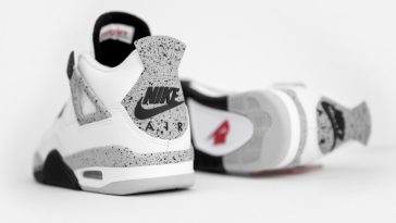 Air Jordan 4 white cement 2016 code sku 308497-104