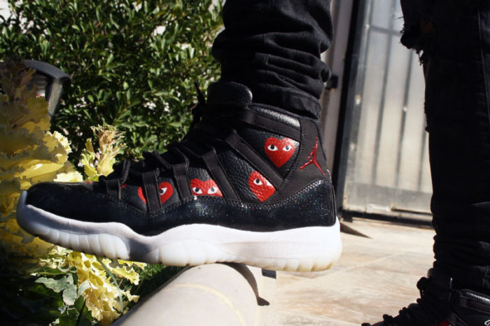 Custom-Air-Jordan-11-Comme-des-Garçons
