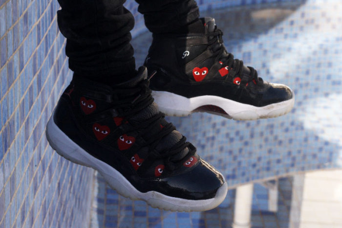Custom-Air-Jordan-11--X-Comme-des-Garçons Custom-Air-Jordan-11--X-Comme-des-Garçons