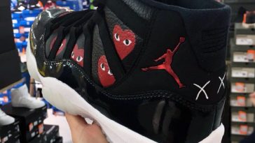 Sneakart Custom Sneakers Air Jordan 11 Comme Des Garcons