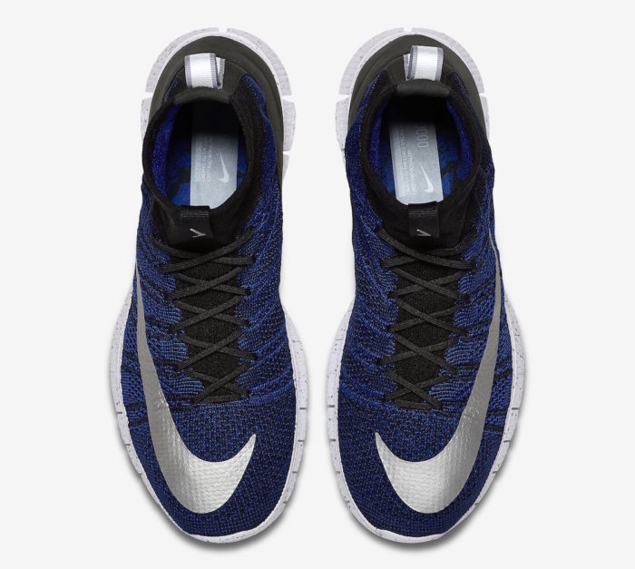Nike Free Flyknit Mercurial Blue Black 2016