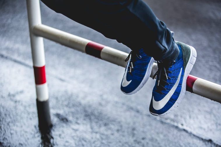 Nike Free Flyknit Mercurial Blue Black