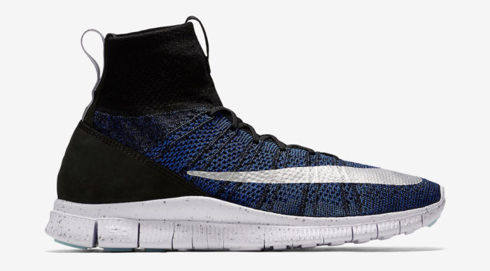 Nike Free Flyknit Mercurial Racer Blue Black 2016