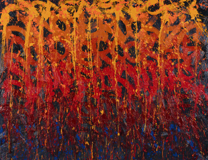 JonOne Fire on Water