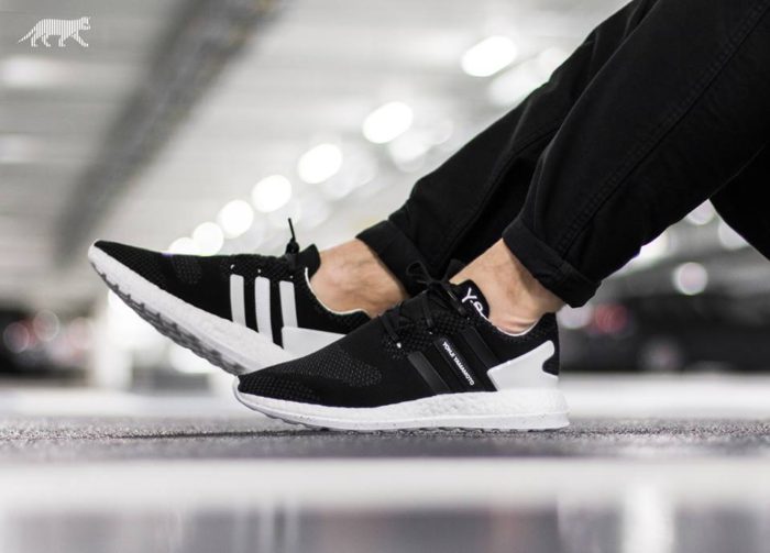 ADIDAS Y-3 PURE BOOST ZG KNIT Core Black