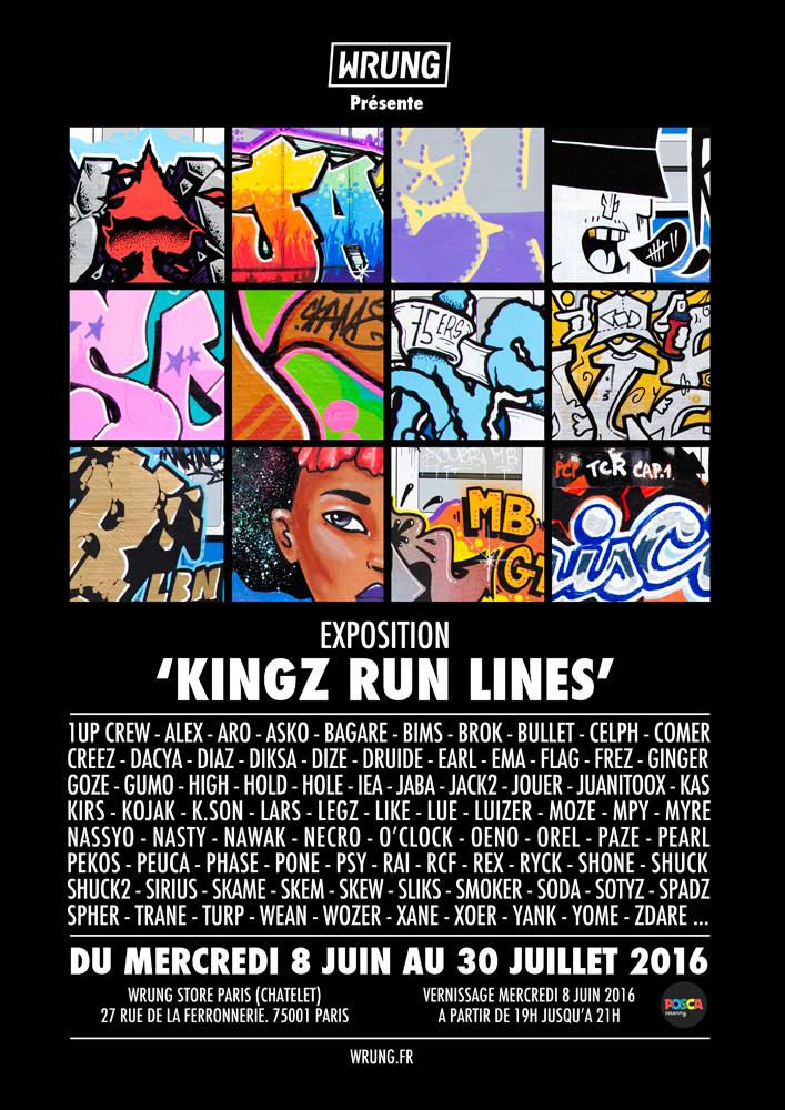 Exposition Wrung Kingz Run Lines