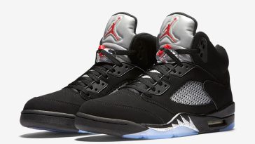 AIR JORDAN 5 RETRO METALLIC SILVER 2016 845035-003