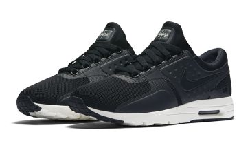 nike air max zero black and white