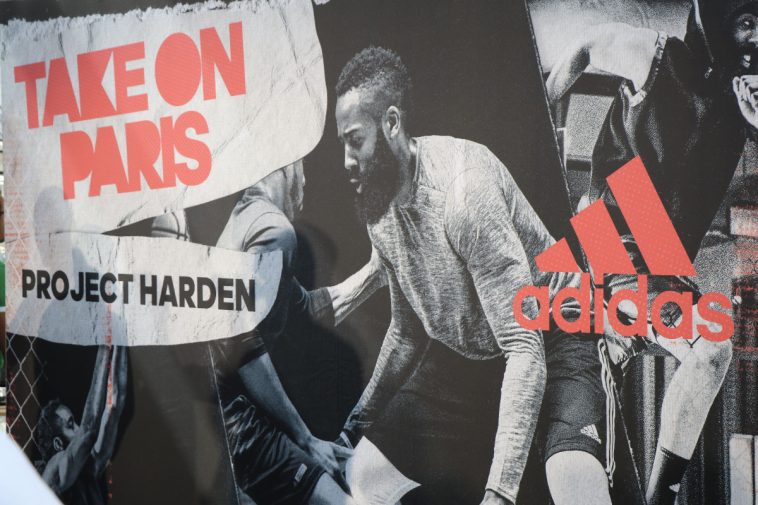 James Harden présente son project Harden à Paris
