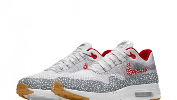 NIKEiD Air Max 1 Ultra Flyknit Safari